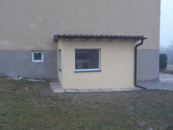 Zastřešení vchodu do MŠ Husova